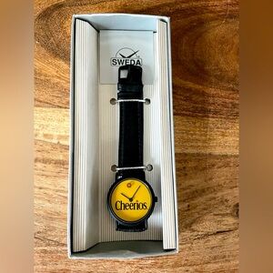 Sweda Black and Yellow Cheerios Watch